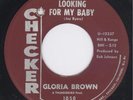 Gloria Brown Looking For My Baby  R&B SCREAMER DOO WOP GIRL GROUP 45 HEAR