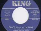 Little Willie John Don't Play With Love  NEW BREED R&B POPCORN MOD 45 HEAR