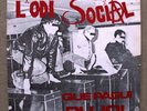 L'ODI SOCIAL RARE SPANISH PUNK HC LP PRIVATE NM INSERT