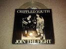Crippled Youth - Join The Fight clear vinyl Youth Crew SXE NYHC Warzone Bold