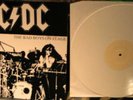 AC/DC the bad boys on stage live boot UK 1981 white LP motorhead thin lizzy Kiss
