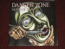 DANGER ZONE - Victim of time LP ITALY PRIVATE METAL 1984