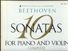 SZIGETI ARRAU BEETHOVEN SONATAS FOR PIANO & VIOLIN VANGUARD 4 LP BOX