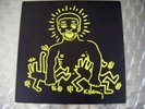 KEITH HARING 12” ART COVER LARRY LEVAN / YELLOW VERSION