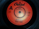 BOBBY PARIS - I WALKED AWAY/H.B BARNUM - HEARTBREAKER ON UK CAPITOL NORTHERN EX+