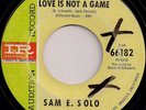 Northern Soul Sam E Solo - Love is not a game - Original US Imperial label, demo