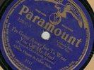Alberta Hunter, Eubie Blake, Jazzin Baby (Babies) Blues, Paramount 12006, 78 rpm