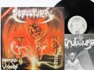 SEPULTURA -Morbid Visions / Bestial Devastation LP 1986 ORIG. ROADRUNNER slayer
