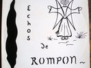 JEANNE BOVET ultra Rare Echos De Rompon Bach,Vivaldi Swiss Private LP EX/NM