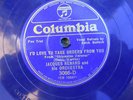 Columbia Blue Wax 3085 I'd Love To Take Orders From You- Jacques Renard Orch.