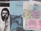 VAN DER GRAAF GENERATOR & PETER HAMMILL PROGRAMME SET LIST LEAFLET