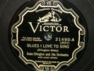 Victor 21490 Duke Ellington Blues I Love to Sing Blue Bubbles Hot Jazz 78 E / E+