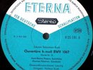 ETERNA KOCH BACH Ouvertuere BWV1067/1068 STEREO ED1 NM