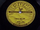 JOHNNY CASH 78 SUN RECORD #241 I WALK THE LINE GET RHYTHM