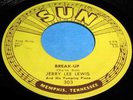 JERRY LEE LEWIS Break-up 45 Orig Sun Rockabilly NM- Beauty