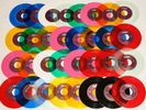 BEATLES 22-COLORED VINYL 45s 