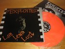 The Exploited - Live Lewd Lust - LP  1996 Orange Vinyl UK mint-/vg++