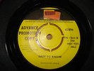 NORTHERN SOUL-GENTLE INFLUENCE 'EASY TO KNOW' PYE DEMO RARE UK