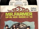 45rpm record; THE SEEDS , MR. FARMER ,  W/ PIC SLEEVE ,