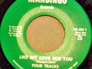 THE FOUR TRACKS *SUPER-RARE* NORTHERN SOUL Mandingo Label Original  *LISTEN*