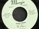 70s Soul Funk 45 THE CHYMES on MARGIE Wrong Crowd HEAR