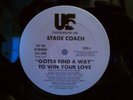 STAGE COACH - Gotta Find A Way / Come On And Dance - RARE L.A. BOOGIE FUNK 12