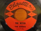 The Sonics 45 The Witch Garage Punk Psych Orig Etiquette rare