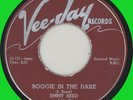 JIMMY REED Boogie in the Dark 45rpm Vee-Jay 1953 harmonica instro