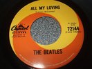 THE BEATLES -  ALL MY LOVING - THIS BOY  -  NEAR MINT