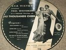 78 RPM PICTURE RECORD   VICTOR 39003 PAUL WHITEMAN ORCHESTRA FROM 1933