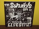 THE SWANKYS This Is My Lifestyle 1st EP  JAPANESE PUNK '85 Orig 7