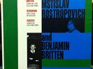ROSTROPOVICH BRITTEN britten debussy schumann cello LP Mint- CS 6237 UK FFrr