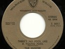 TAB HUNTER WB # 5051 PICTURE SLEEVE + RARE STEREO 45 FROM 1959