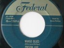 PRESTON LOVE - WANGO BLUES / SEPTEMBER SONG - (FEDERAL) - 45 RPM