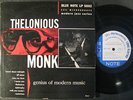 Thelonius Monk, Genius of Modern Music, Blue Note BLP-5002, 10”