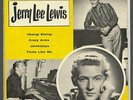 JERRY LEE LEWIS SUN EP # 109 HARD COVER PICTURE SLEEVE +  45