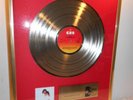 Barbra Streisand Barry Gibb Guilty goldene Schallplatte (Bee Gees)