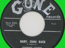 JOHNNY RIVERS Baby, Come Back 45rpm Gone 1958 rockabilly