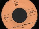 Scarce Stan Freberg Advertising 45 for Zee Paper Products