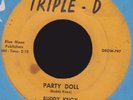 Buddy Knox Rockabilly 45 on Triple- D #797, Party Doll