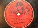 Baby Boy Warren blues 78 Sampson 633 Taxi Driver / Bad Lover Blues