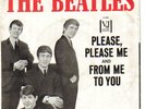 RARE - THE BEATLES # VJ- 581 RECORD & PS  - PLEASE PLEASE ME / FROM ME TO YOU