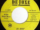 ROBERT MOORE: Jo Ann / Old Grandma 45 Hear  (dj) Soul