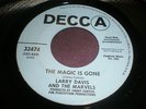 LARRY DAVIS & MARVELS The Magic is Gone 45 7