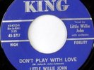 rare Soul R&B 45 LITTLE WILLIE JOHN on KING Hear