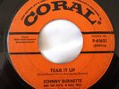 VERY RARE Johnny Burnette & the Rock 'n Roll Trio - Tear it Up - 45 RPM
