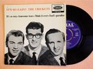 THE CRICKETS IT'S SO EASY, CORAL RECORDS, UK EP, FEP 2014 * NICE COPY
