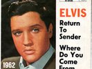 Elvis  Presley German 45 Return to Sender Jahreszahlcover 1962   RCA 47- 8100