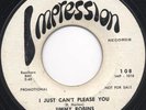 Jimmy Robins I made it over Impression Records 108 promo Northern SOUL