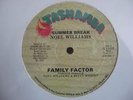 FAMILY FACTOR on TASHAMBA RECORDS 1985- ELECTRO VOCODER FUNK RAP